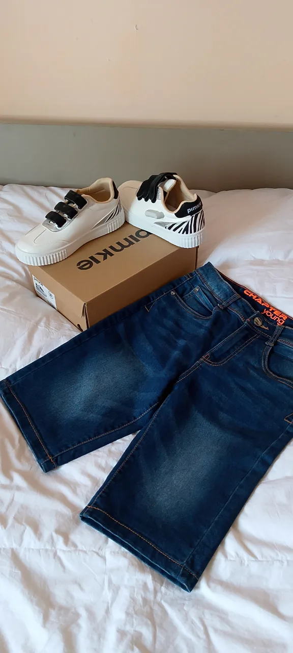Set bermude blugi Chapter Young+adidași Pimkie! – Campina, Prahova
