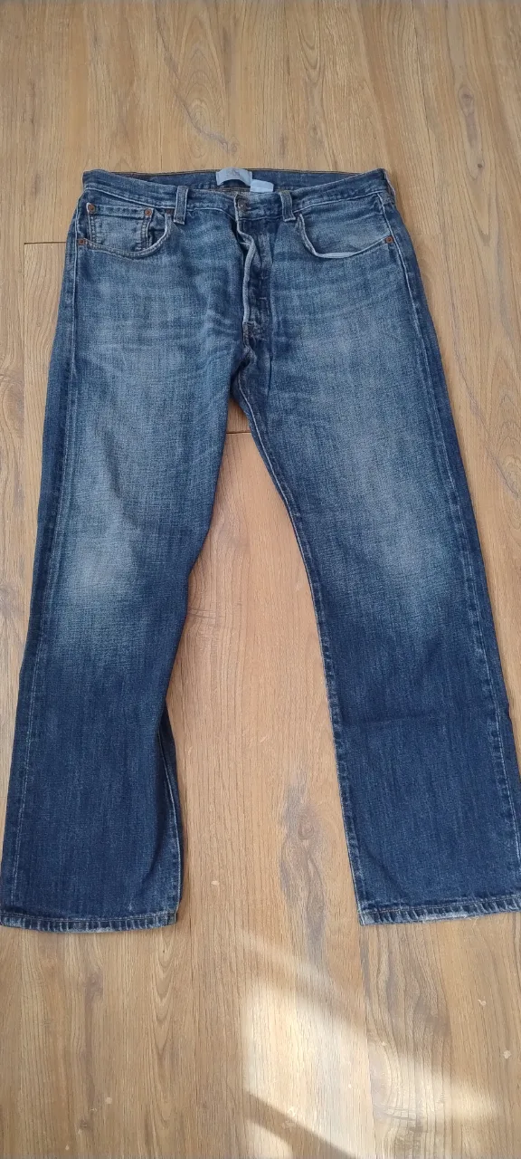 Vând, 2 perechi de blugi pentru bărbați, Jack & Jones Seven5 și Levi's 501 Original Fit! – fotografia 5 din 8
