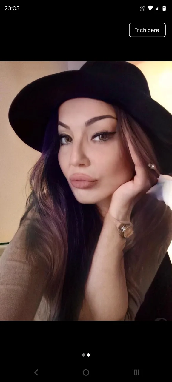 palarie Marc C drăguță de purtat ,mărime universală culoare neagra – fotografia 2 din 2
