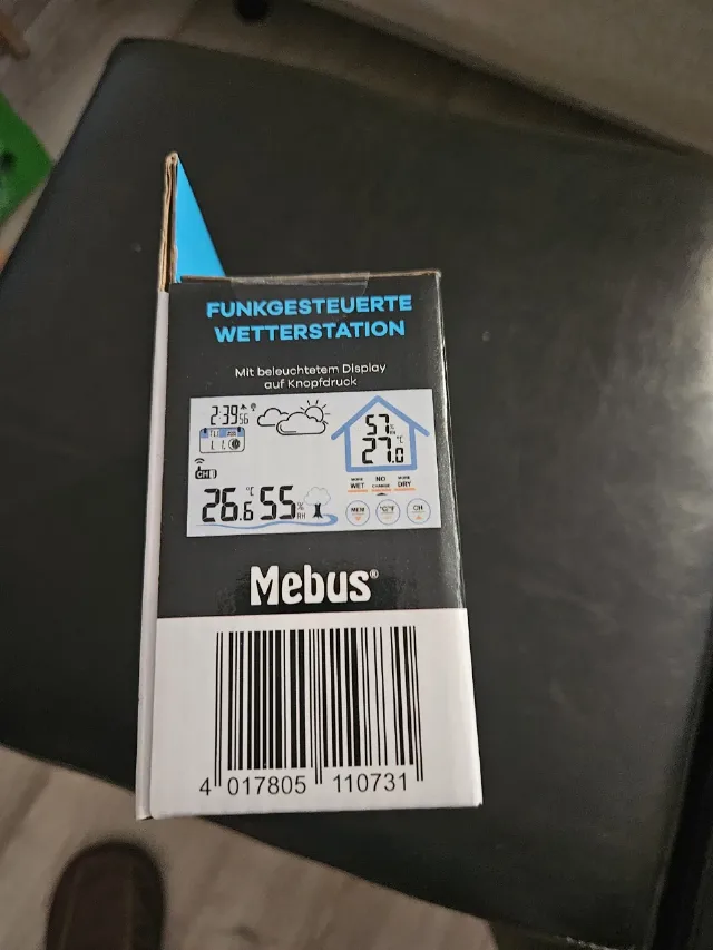 stație meteo wifi mebus – fotografia 2 din 2