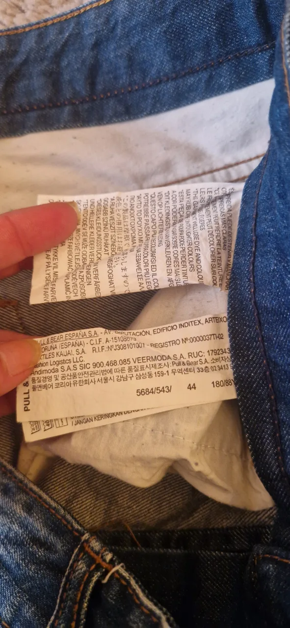 Blugi Pull&Bear stil Casual-streetwear, – fotografia 3 din 6