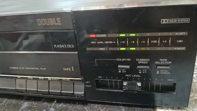 Dublu casetofon deck Akai hx -A305 – fotografia 1 din 8
