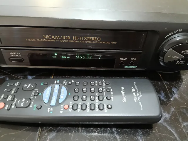 Video casetofon recorder Sharp Hi -fi – fotografia 6 din 8