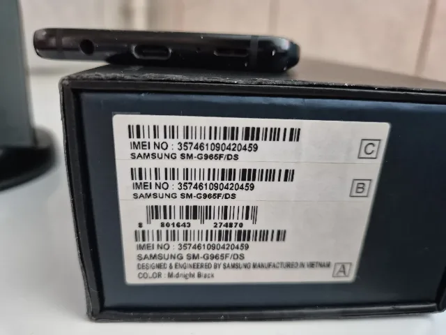 Samsung S9plus dual sim 256gb – fotografia 7 din 8