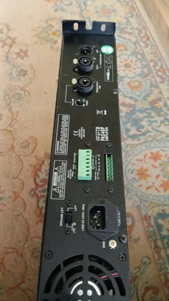 Amplificator de putere Apart pa 240p – fotografia 2 din 8
