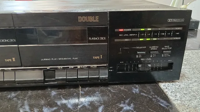 Dublu casetofon deck Akai hx -A305 – fotografia 8 din 8
