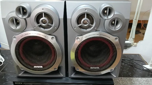 Boxe Aiwa bass reflex de 50W 6 ohmi – fotografia 1 din 8