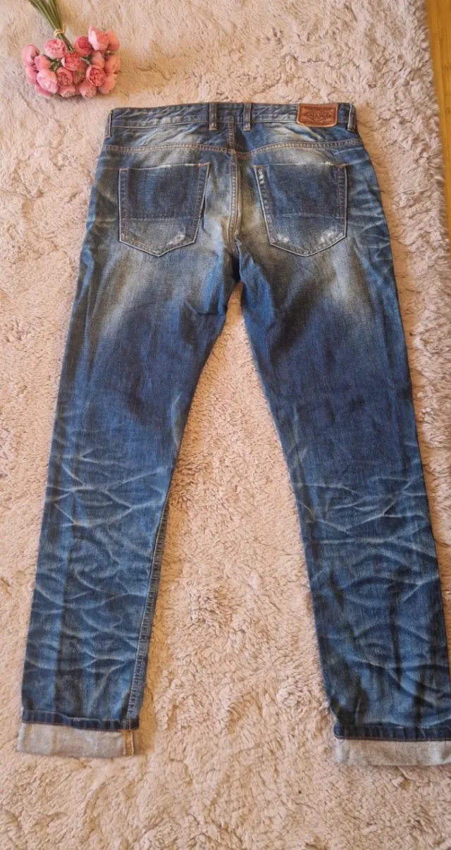 Blugi Pull&Bear stil Casual-streetwear, – fotografia 4 din 6