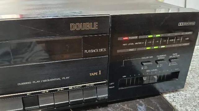 Dublu casetofon deck Akai hx -A305 – fotografia 4 din 8