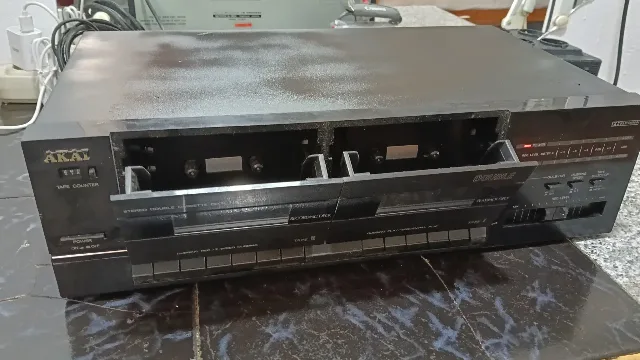 Dublu casetofon deck Akai hx -A305 – fotografia 6 din 8