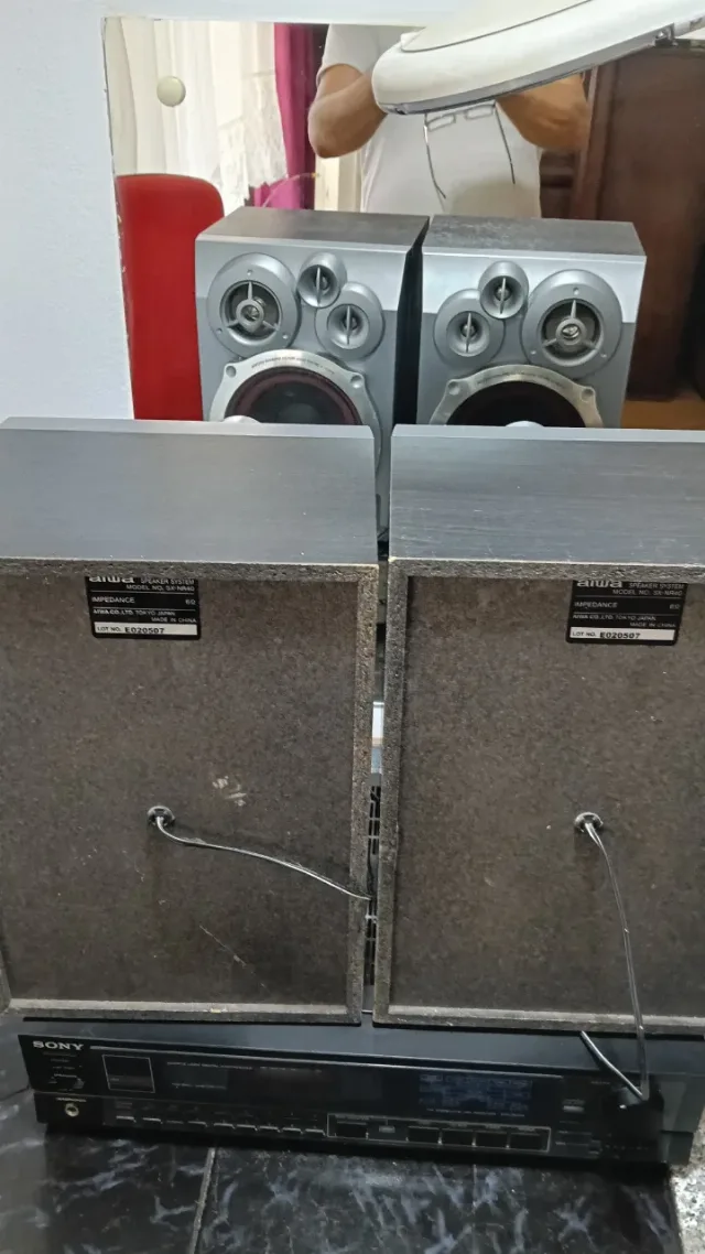 Boxe Aiwa bass reflex de 50W 6 ohmi – fotografia 4 din 8