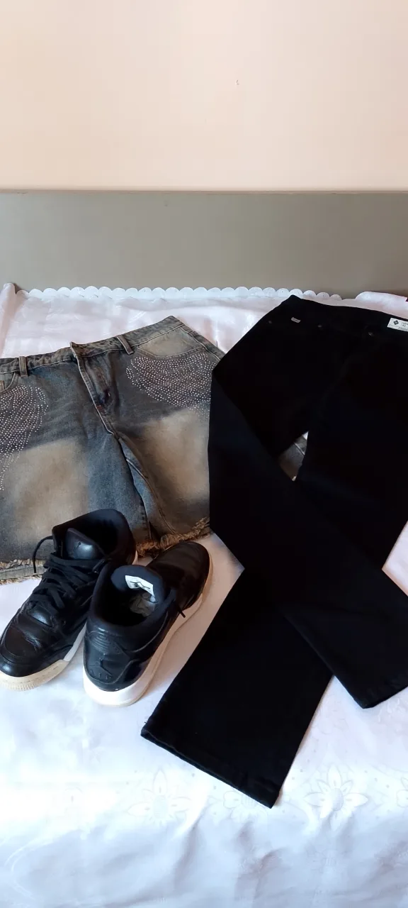 Set Jordan Air originali+blugi Tex+bermude blugi! – fotografia 1 din 8