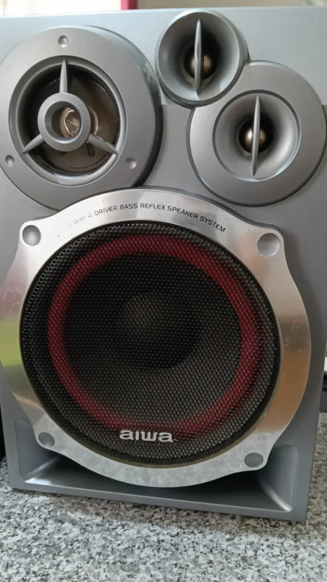 Boxe Aiwa bass reflex de 50W 6 ohmi – fotografia 8 din 8