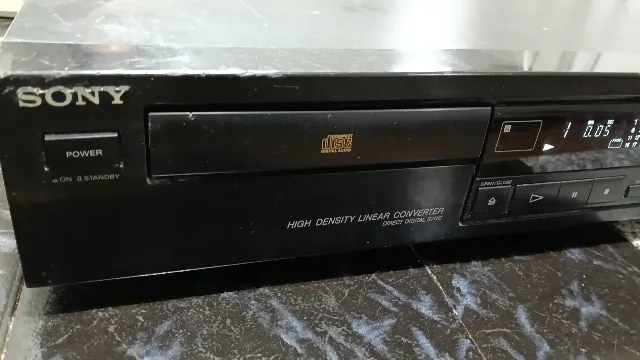 CD player deck stereo Sony cdp 295 – fotografia 7 din 8