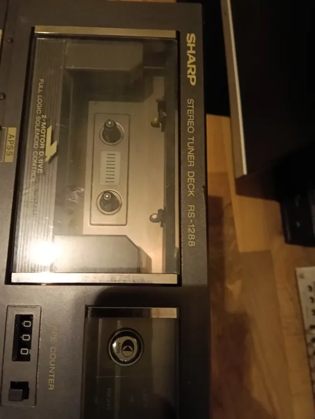 Stereo tuner casetofon deck Sharp RS-1288 – fotografia 7 din 8