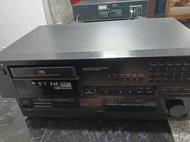 CD player deck stereo Sony cdp 415 – fotografia 2 din 8