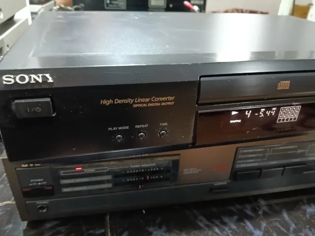 CD player deck stereo Sony cdp 415 – fotografia 6 din 8