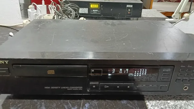 CD player deck stereo Sony cdp 295 – fotografia 1 din 8