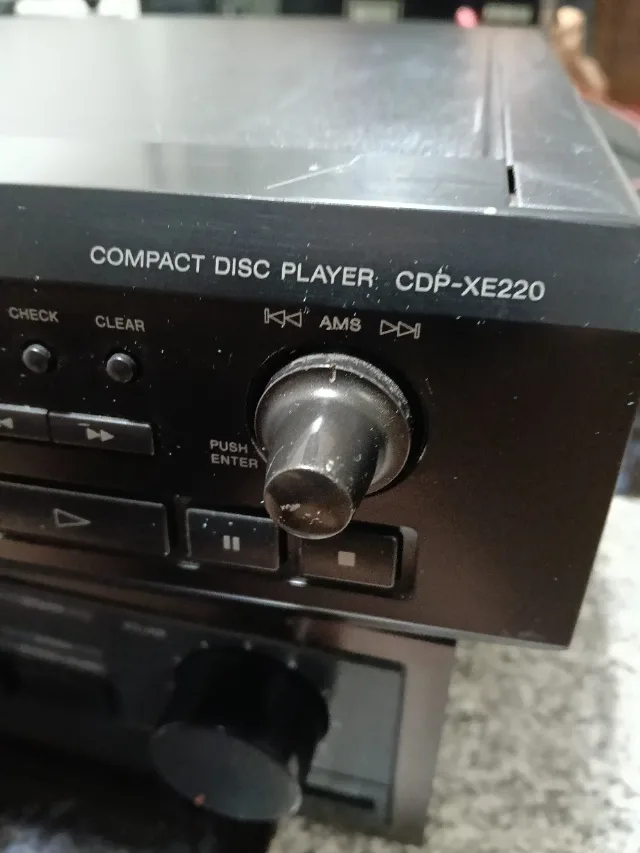 CD player deck Sony cdp xe 220 – fotografia 2 din 8