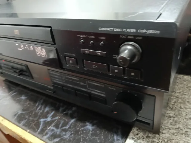 CD player deck Sony cdp xe 220 – fotografia 8 din 8