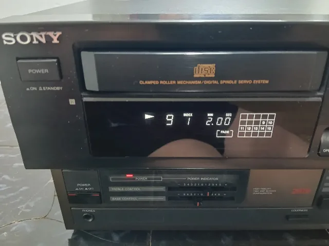 CD player deck stereo Sony cdp 415 – fotografia 7 din 8
