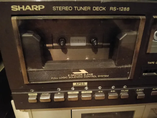 Stereo tuner casetofon deck Sharp RS-1288 – fotografia 1 din 8