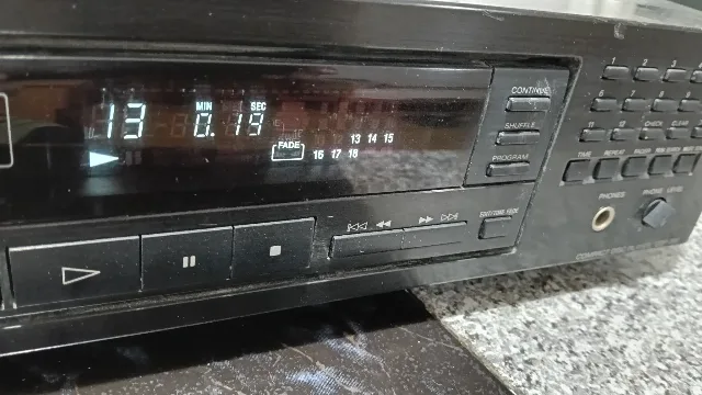 CD player deck stereo Sony cdp 295 – fotografia 4 din 8