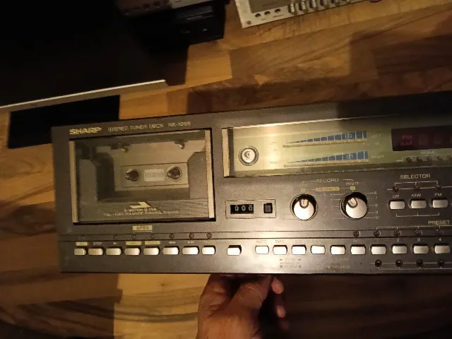 Stereo tuner casetofon deck Sharp RS-1288 – fotografia 6 din 8