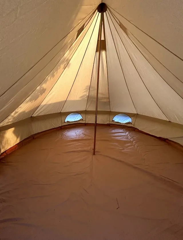 Cort glamping 4 m Bell Tent Sussex – Galiciuica, Dolj