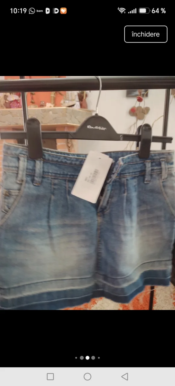 Fusta dama din denim, Only, noua cu eticheta. – fotografia 5 din 7