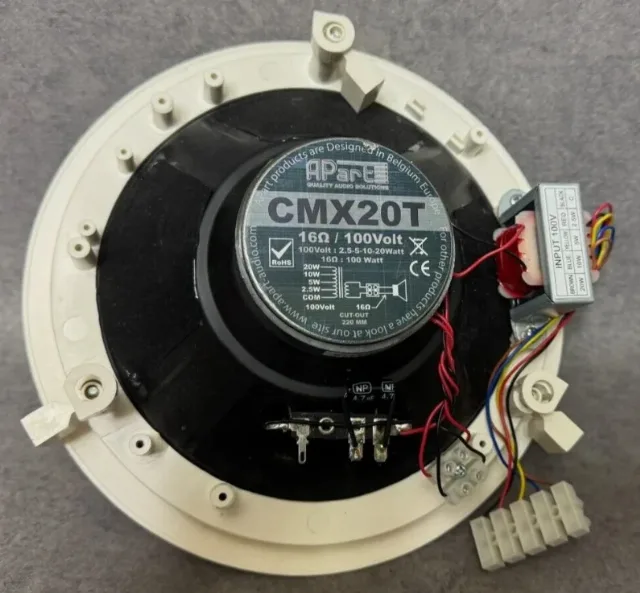 Set 2 Boxe profesionale Apart CMX20T (100V / 16 Ohm) – fotografia 3 din 4