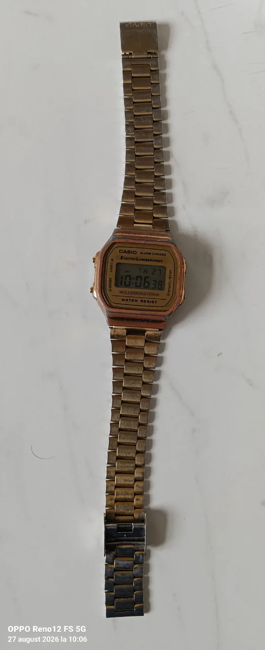 Casio A168 ceas electronic – fotografia 2 din 4