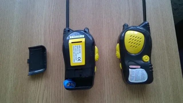 Statii walkie talkie Bontempi vintage 1999 – fotografia 2 din 2