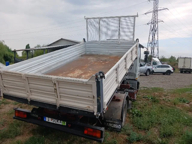 Iveco Euro Cargo Fabricatie 1998 Bena basculabila Recent adus Italia Stare foarte buna – fotografia 4 din 4