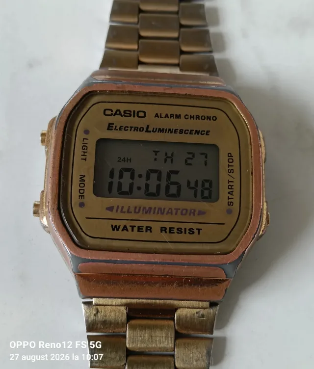 Casio A168 ceas electronic – fotografia 1 din 4