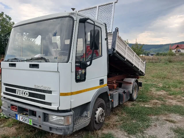 Iveco Euro Cargo Fabricatie 1998 Bena basculabila Recent adus Italia Stare foarte buna – Bacau, Bacău