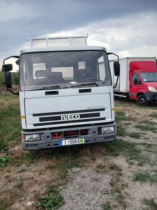 Iveco Euro Cargo Fabricatie 1998 Bena basculabila Recent adus Italia Stare foarte buna – fotografia 2 din 4