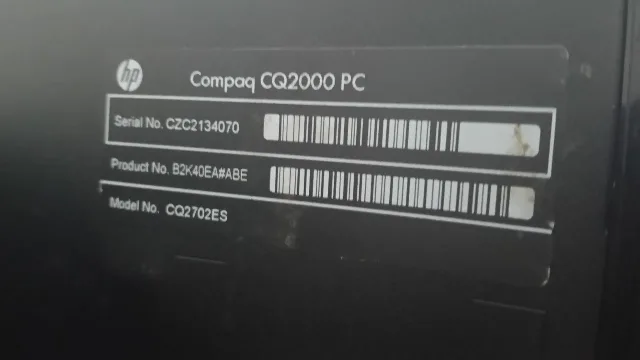 Unitate Compaq CQ2000PC – fotografia 5 din 8