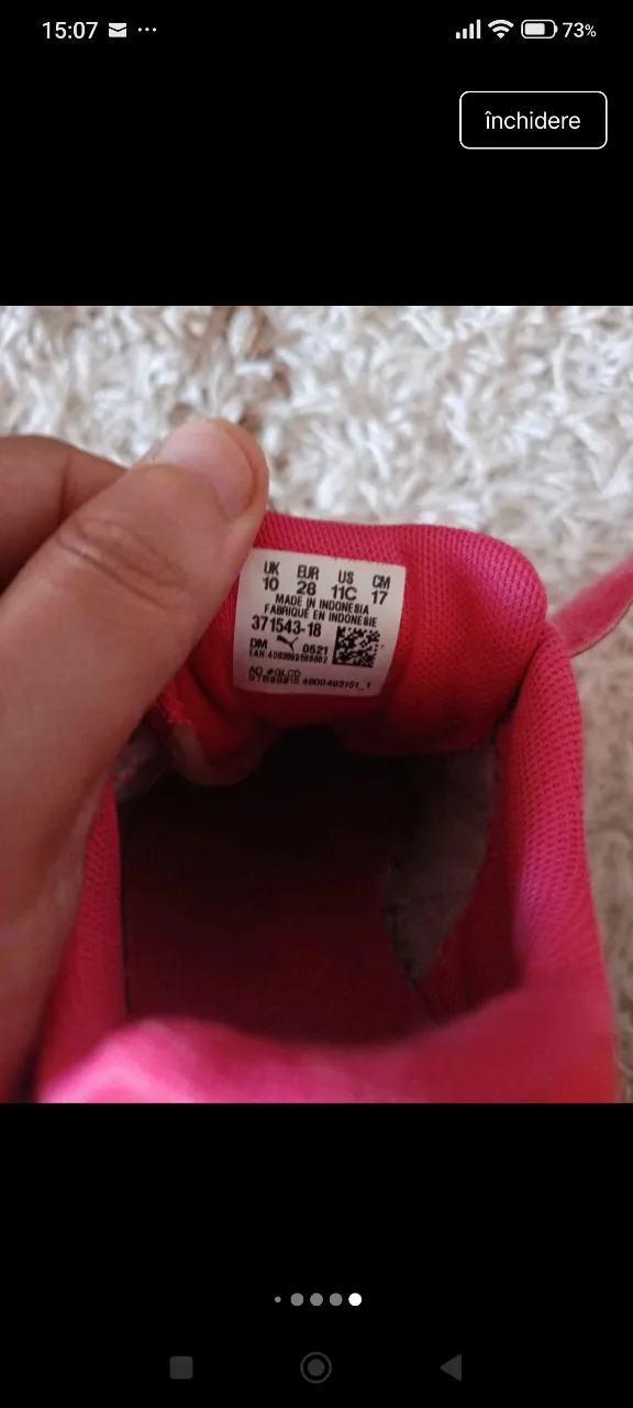 adidași puma copii – fotografia 7 din 7