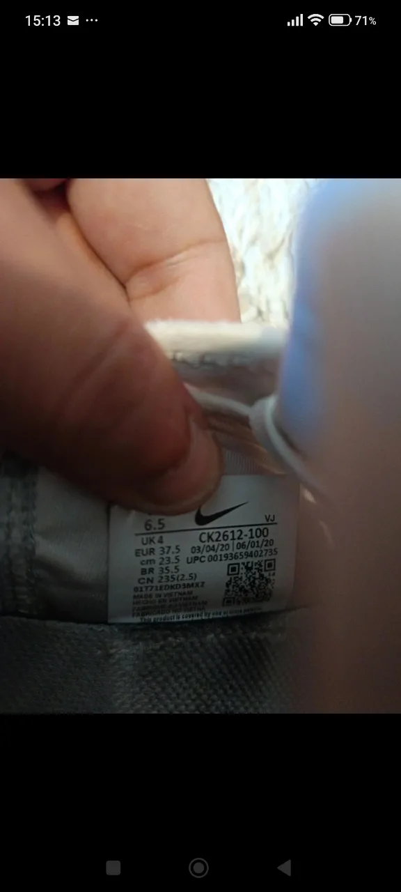 adidași Nike albi – fotografia 8 din 8