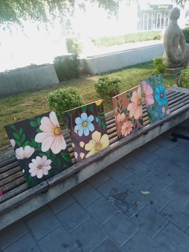 Tablouri pictură pe pânză stare foarte bună – fotografia 5 din 5