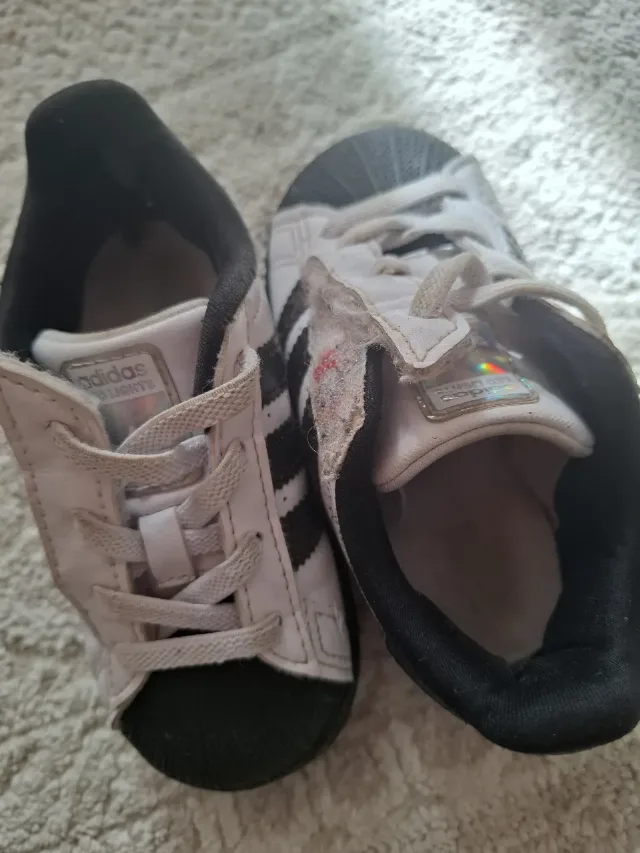 adidas copii super star masura 23 – fotografia 3 din 3