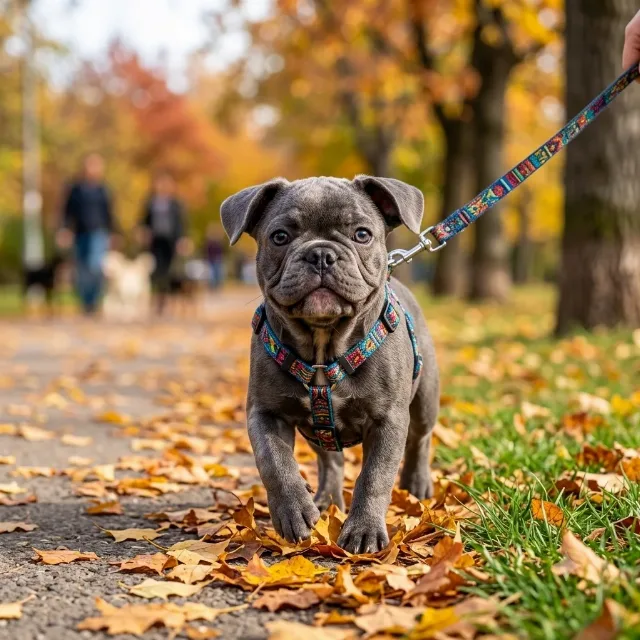 Pui Bulldog Francez băiețel blue cu ochii albaștri – fotografia 2 din 8