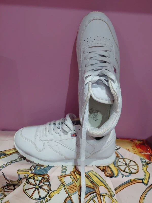 Adidași Reebok Classic Leather All White – BRAILA, Brăila