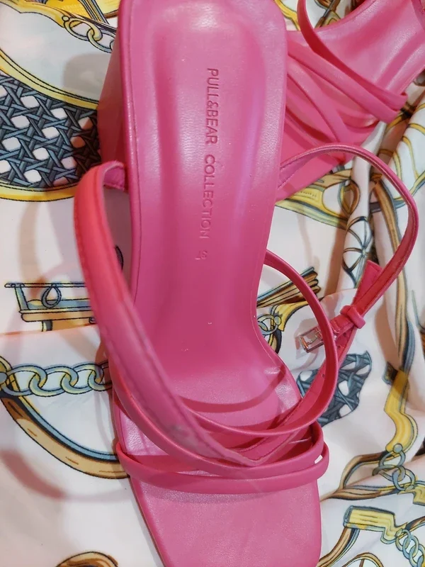 Sandale fuchsia Glitz & Glamour – fotografia 4 din 5