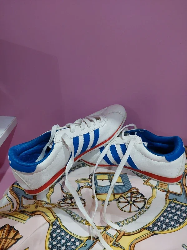 Adidași adidas Originals K 74 (Kick) Alb/Albastru – BRAILA, Brăila