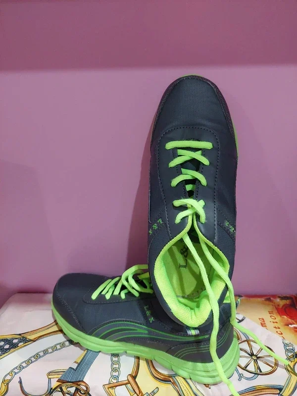 Adidași sport L&K – Gri cu Verde Neon – BRAILA, Brăila