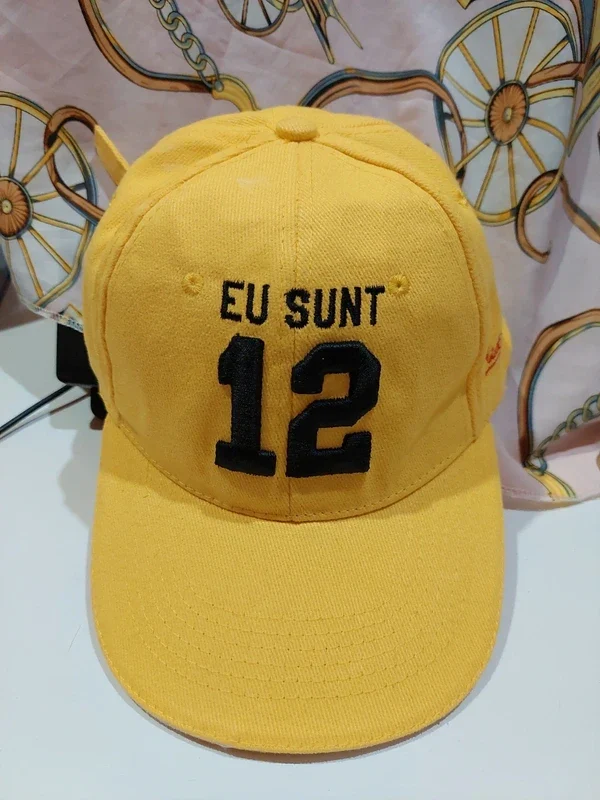 Șapcă fotbal galbenă „Eu sunt 12” (Adler / Malfini) – BRAILA, Brăila