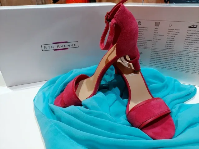 Sandale fucsia 5th Avenue – fotografia 3 din 3