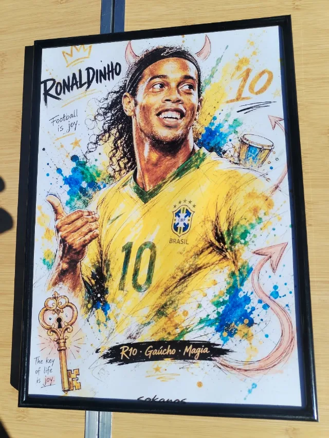 tablou Ronaldinho – fotografia 2 din 2